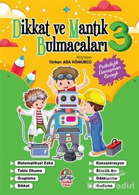 Dikkat ve Mantık Bulmacaları 3 - Yağmur Çocuk