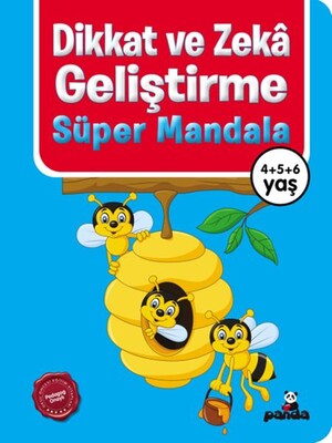 Dikkat ve Zekâ Geliştirme – Süper Mandala - Beyaz Panda Yayınları
