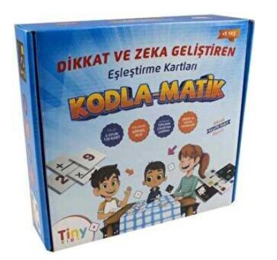 Dikkat ve Zeka Geliştiren Eşleştirme Kartları - Tiny Kids