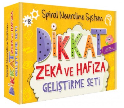 Dikkat Zeka ve Hafıza Geliştirme Seti (8 kitap) - Minik Damla