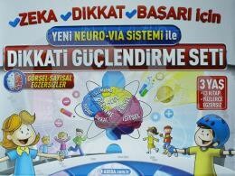 Dikkati Güçlendirme Seti 3 Yaş - Yeni Neoro - Via Sistemi İle - Adeda Yayıncılık