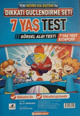 Dikkati Güçlendirme Seti 7 Yaş Test - Adeda Yayıncılık