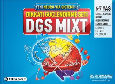 Dikkati Güçlendirme Seti Mıxt 6-7 Yaş - Adeda Yayıncılık