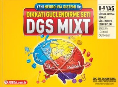 Dikkati Güçlendirme Seti Mıxt 8 9 Yaş - Adeda Yayıncılık