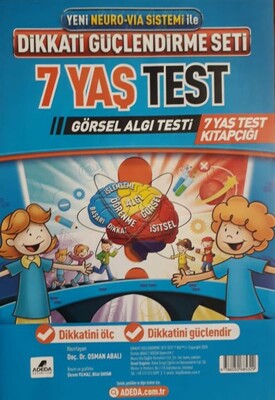 Dikkati Güçlendirme Seti Yaprak Test 7 Yaş - Adeda Yayıncılık