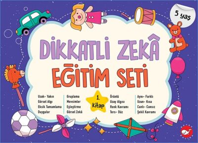 Dikkatli Zeka Eğitim Seti - 1. Kitap (5 Yaş) - 1