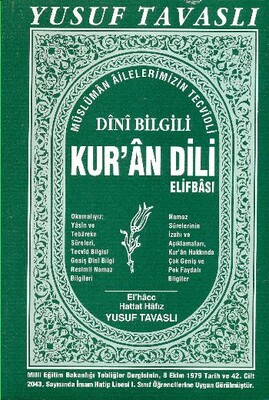 Dini Bilgili Kur'an Dili Elifbası (D04) - Tavaslı Yayınları