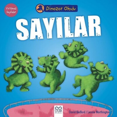 Dinozor Okulu - Sayılar - 1001 Çiçek Kitaplar