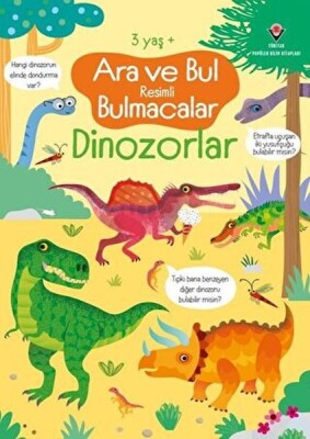 Dinozorlar - Ara ve Bul Resimli Bulmacalar - Tübitak Yayınları