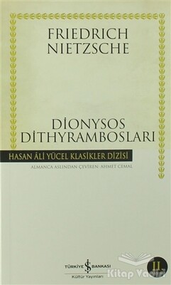 Dionysos Dithyrambosları - İş Bankası Kültür Yayınları