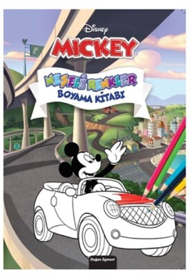 Disney Mickey Neşeli Renkler Boyama Kitabı - Doğan Egmont