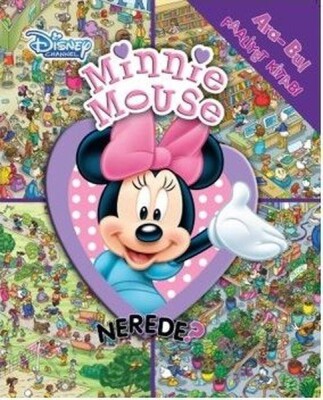 Disney Minnie Mouse Nerede? - Ara-Bul Faaliyet Kitabı - Doğan Egmont