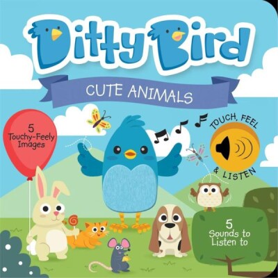 Ditty Bird: Cute Animals (Sesli Kitap) - Mema Publishing