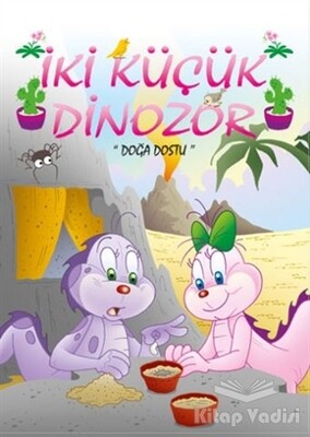 Doğa Dostu - İki Küçük Dinozor - Mor Elma Yayıncılık