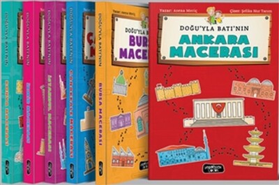 Doğu’yla Batının Macerası Seti - 6 Kitap - Yediveren Çocuk Yayınları