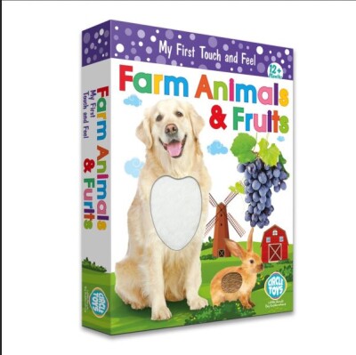 Dokun Hisset Farm Animals (Çiftlik Hayvanları ve Meyveler) - Circle Toys
