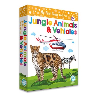 Dokun Hisset Jungle Animals (Orman Hayvanları ve Araçlar) - Circle Toys