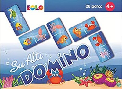 Domino-Sualtı - EOLO Eğitici Oyuncak ve Kitap