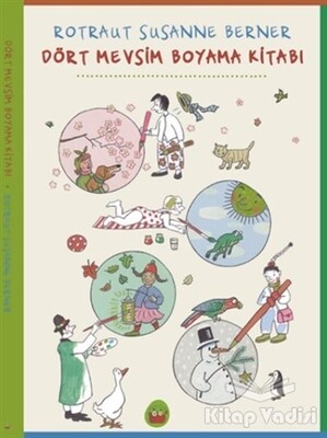 Dört Mevsim Boyama Kitabı - Kuraldışı Yayınları