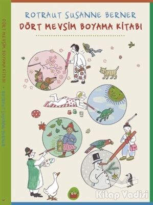 Dört Mevsim Boyama Kitabı - 1