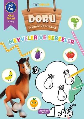 Doru Etkinlik ve Boyama Meyveler ve Sebzeler - Yediveren Çocuk