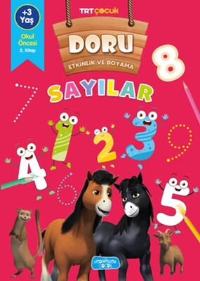 Doru Etkinlik ve Boyama - Sayılar - Yediveren Çocuk