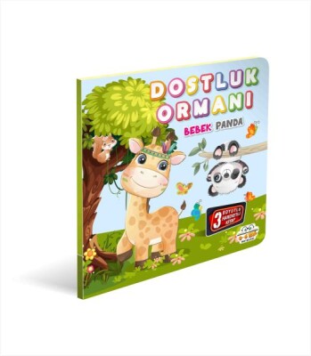 Dostluk Ormanı Bebek Panda 3 Boyutlu - 0-6 Yaş Yayınları