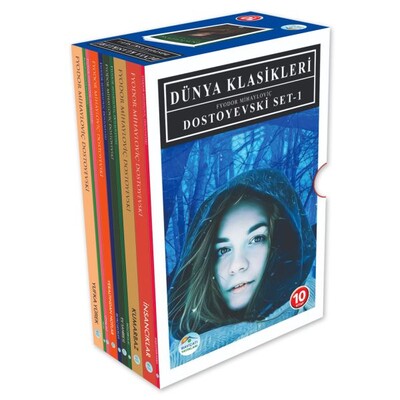 Dostoyevski Seti 10 Kitap Dünya Klasikleri - Maviçatı Yayınları