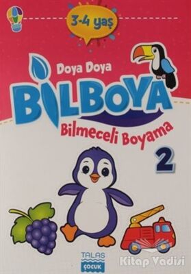 Doya Doya Bil Boya Bilmeceli Boyama 2 (3-4 Yaş) - 1