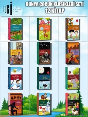 Dünya Çocuk Klasikleri Seti 12 Kitap - İlgi Kültür Sanat Yayıncılık