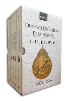 Dünyayı Değiştiren Düşünürler - 5 Kitaplık Kutulu Set - Kafka Yayınevi