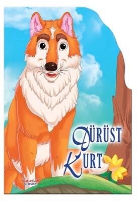 Dürüst Kurt - Şekilli Kitaplar - Yumurcak Yayınları