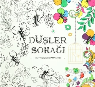 Düşler Sokağı - Her Yaş için Boyama Kitabı - Karatay Yayınları