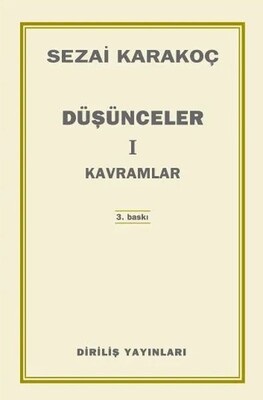 Düşünceler 1 - Kavramlar - Diriliş Yayınları