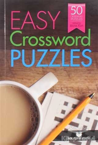 MK Publications - Easy Crossword Puzzles - İngilizce Kare Bulmacalar (Başlangıç Seviye)