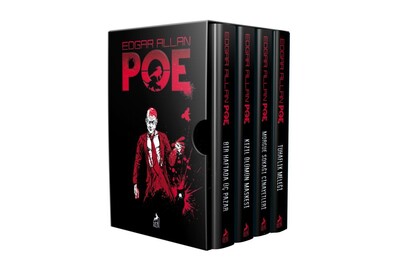 Edgar Allan Poe Seti (4 Kitap Takım) - Ren Kitap