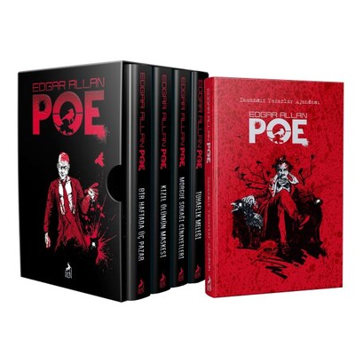 Edgar Allan Poe Seti (Edgar Allan Poe Defteri Hediyeli) - Ren Kitap
