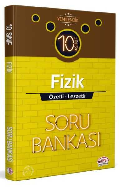 Editör Yayınları - Editör 10. Sınıf Fizik Özetli Lezzetli Soru Bankası