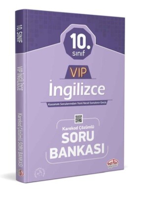 Editör 10. Sınıf İngilizce Çözümlü Soru Bankası - Editör Yayınları