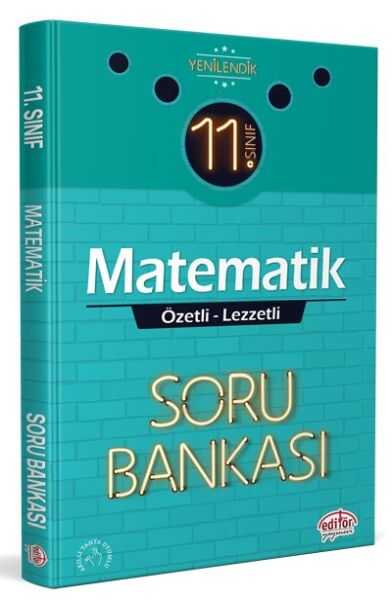 Editör Yayınları - Editör 11. Sınıf Matematik Özetli Lezzetli Soru Bankası