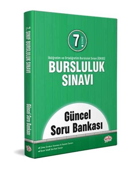 Editör Yayınları - Editör 2021 7. Sınıf Bursluluk Sınavı Güncel Soru Bankası