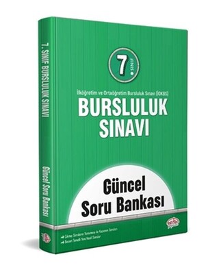 Editör 2021 7. Sınıf Bursluluk Sınavı Güncel Soru Bankası - Editör Yayınları