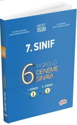 Editör 7. Sınıf Fasiküllü 6 Deneme Sınavı - 1