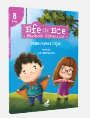 Efe ile Ece Büyüyor Öğreniyor (8 Kitap) - Erdem Çocuk