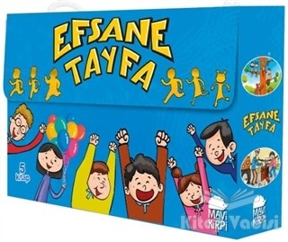 Efsane Tayfa Set (5 Kitap) - Mavi Kirpi Kitap