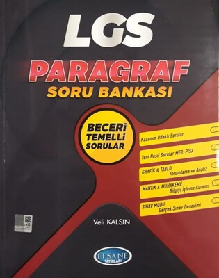 Efsane Yayınları LGS Paragraf Soru Bankası (Yeni) - Efsane Yayınları