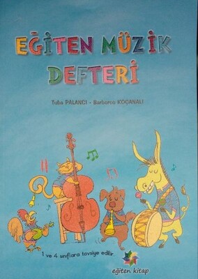 Eğiten Müzik Defteri - 1 ve 4. Sınıflara Tavsiye Edilir - Eğiten Kitap