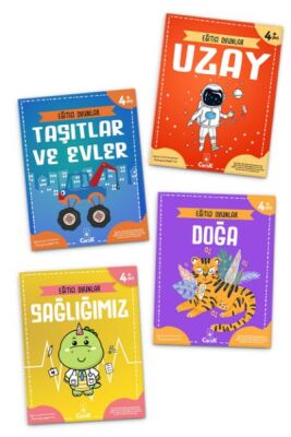 Eğitici Oyunlar Serisi (4 Kitap) - 1