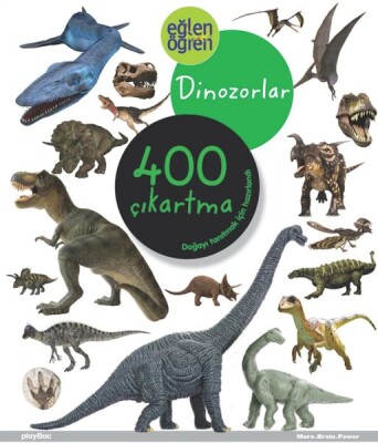 Eğlen Öğren Dinozorlar 400 Çıkartma - Dstil Tasarım