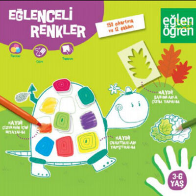 Eğlen Öğren - Eğlenceli Renkler (3-6 Yaş) - 1